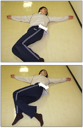 腰まわりのストレッチ